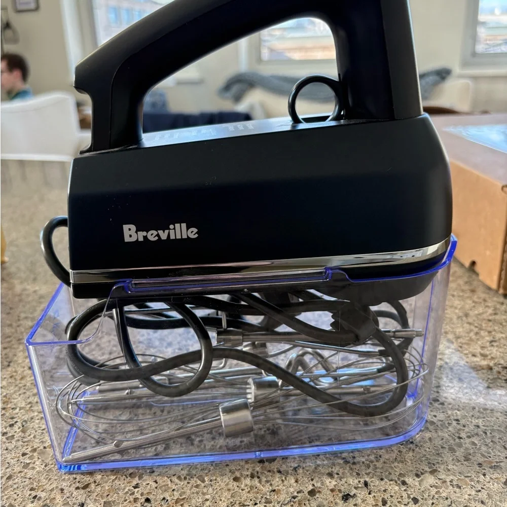Like New Breville Hand Mixer in Damson Blue— Used Twice - Picture 7 of 10